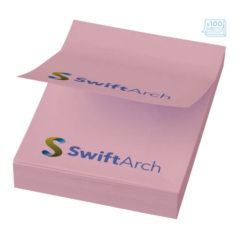 Post-its Sticky-Mate® 52 x 75 Rose clair | 25 Seiten | sans marquage | non disponible | non disponible