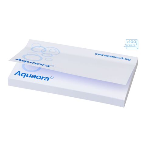 Stickynotes 127 x 75 mm blanc | 25 pages | sans marquage | non disponible | non disponible