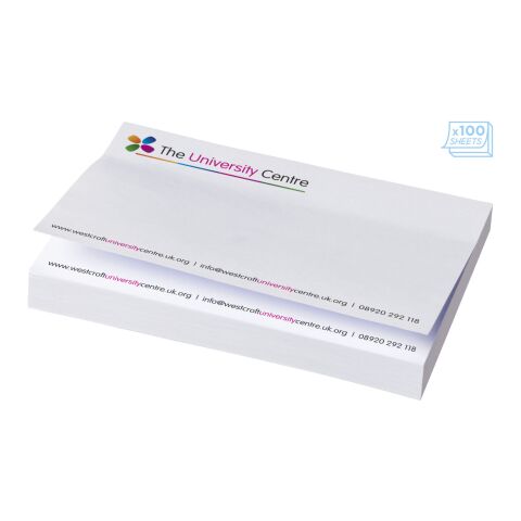 Sticky-Mate® 100 x 150 mm blanc | 25 pages | sans marquage | non disponible | non disponible