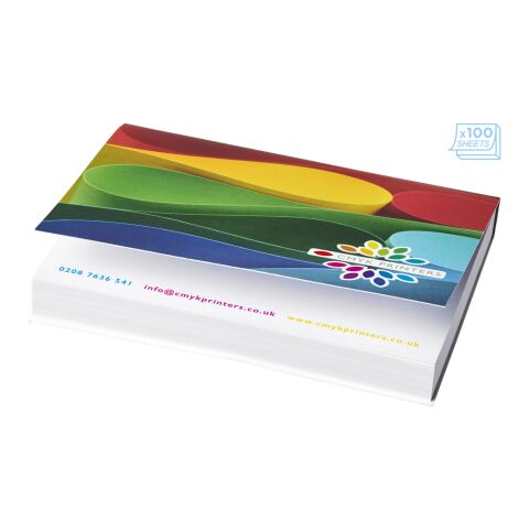 Post-its Sticky-Mate® avec couverture souple 105 x 75 Blanc | 25 pages | sans marquage | non disponible | non disponible