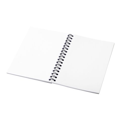 Carnet de note à spirales A6 - pages blanches Blanc-Noir | 50 Seiten | sans marquage | non disponible | non disponible
