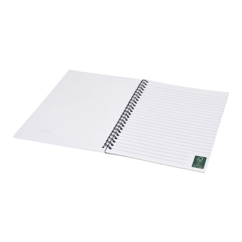 Carnet à spirale A5 - pages lignées blanc-noir | 50 pages | sans marquage | non disponible | non disponible