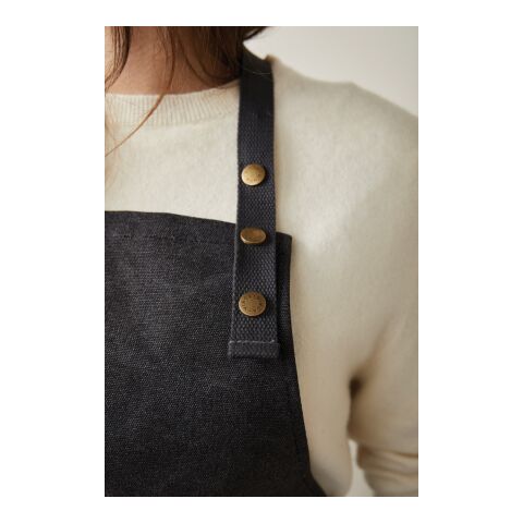 VINGA Tablier en toile recyclé GRS Tome noir | sans marquage | non disponible | non disponible | non disponible