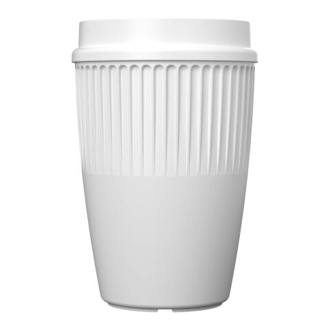 Gobelet Cirrus POP de 350&nbsp;ml avec couvercle 360° Blanc | sans marquage | non disponible | non disponible