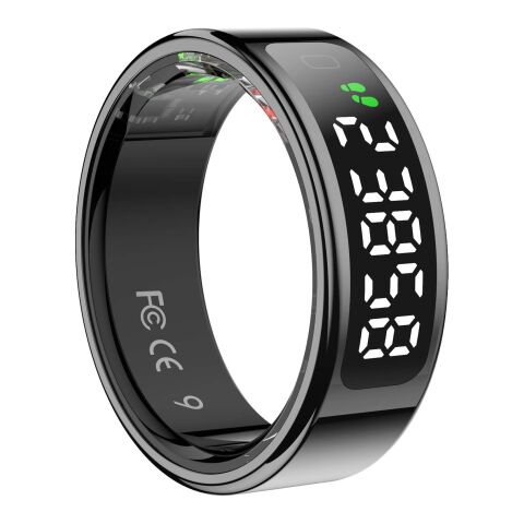 Bague connectée Prixton Orbyt Touch noir | 9(19.1 mm)