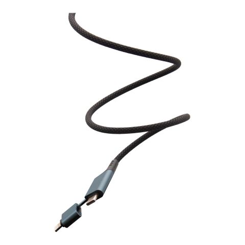 SCX.design C52 100W magnetisches, ultraschnelles 4-in-1 Ladekabel aus rPET Standard | Bronze | sans marquage | non disponible | non disponible