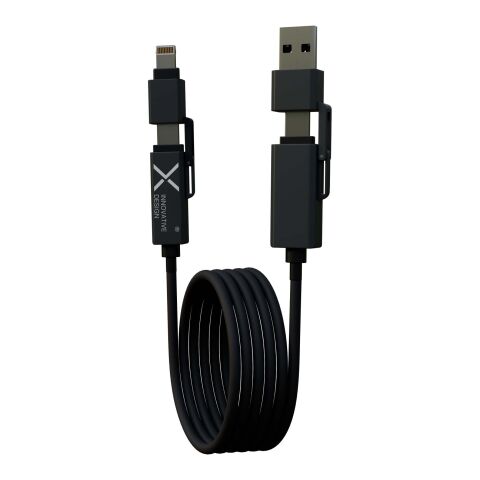 SCX.design C59&nbsp;100 W magnetisches Silikon Ladekabel Standard | noir | sans marquage | non disponible | non disponible