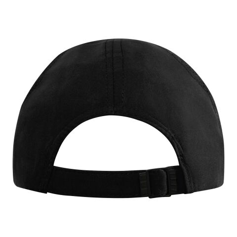 Casquette sandwich 6&nbsp;panneaux Morion GRS recyclée ajustable Standard | Noir | non disponible | sans marquage | non disponible | non disponible | non disponible