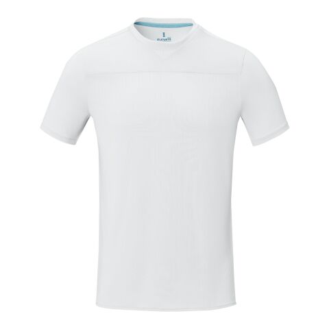 T-shirt Borax à manches courtes et en cool fit recyclé GRS pour homme Standard | blanc | XL | sans marquage | non disponible | non disponible | non disponible