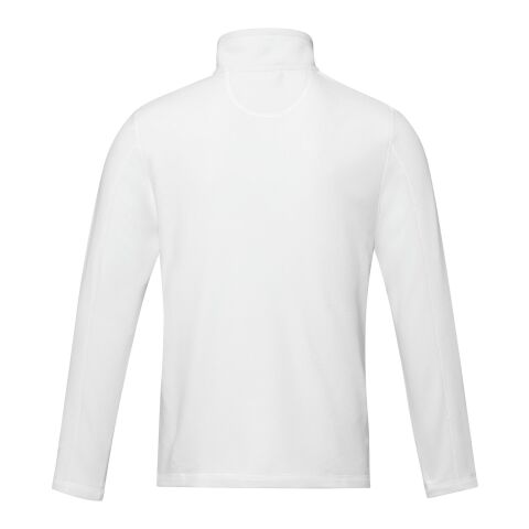 Veste Amber pour homme en polaire recyclée GRS entièrement zippée Standard | blanc | 3XL | sans marquage | non disponible | non disponible | non disponible