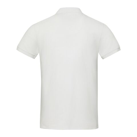 Polo Emerald recyclé unisexe à manches courtes Standard | Blanc | M | sans marquage | non disponible | non disponible | non disponible