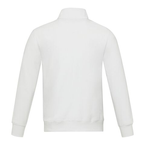 Pull Galena unisexe recyclé à fermeture éclair intégrale Standard | blanc | XL | sans marquage | non disponible | non disponible | non disponible
