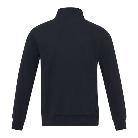 Pull Galena unisexe recyclé à fermeture éclair intégrale Marine | XXS