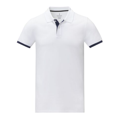 Polo Morgan manches courtes deux tons homme Standard | Blanc | XS | sans marquage | non disponible | non disponible | non disponible