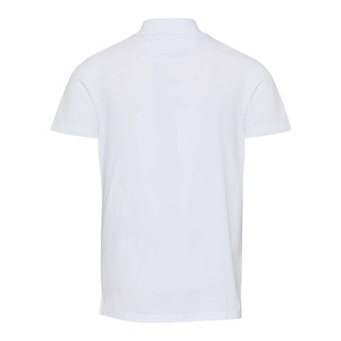 Polo bio recyclé certifié OCS Graphite à manches courtes unisexe de 180&nbsp;g/m² Standard | Blanc | XXS | sans marquage | non disponible | non disponible | non disponible