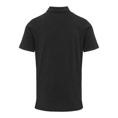 Polo délavé pour homme Calgary de 200&nbsp;g/m2 Standard | Noir | XL | sans marquage | non disponible | non disponible | non disponible