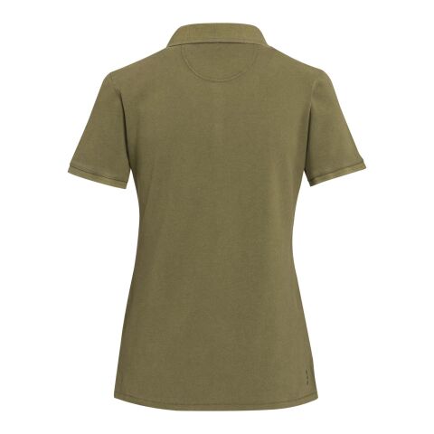 Polo délavé pour femme Calgary de 200&nbsp;g/m2 Standard | Forest Green2 | XS | sans marquage | non disponible | non disponible | non disponible