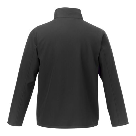 Veste Softshell GRS recyclée pour homme Orion noir | 3XL