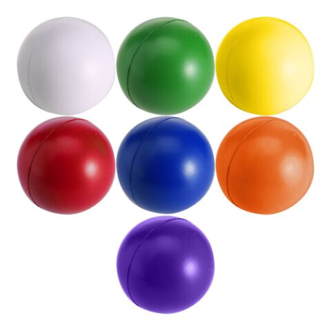 Balle anti-stress en PVC bleu cobalt | sans marquage | non disponible | non disponible
