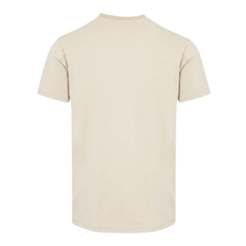 T-shirt unisexe en coton bio certifié OCS Balfour à manches courtes et col en V de 200&nbsp;g/m² Sandstone | 3XS