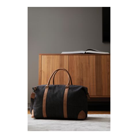 VINGA Duffle bag en toile Bosler noir