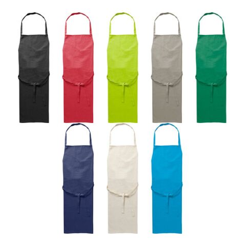 Tablier de cuisine en coton 180 g/m² noir | sans marquage | non disponible | non disponible