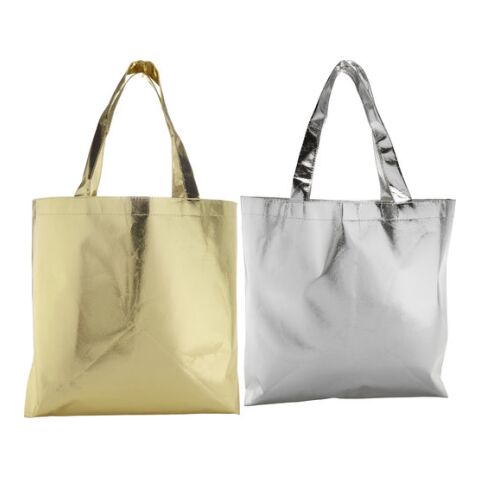 Sac shopping en non-tissé laminé or | sans marquage | non disponible | non disponible