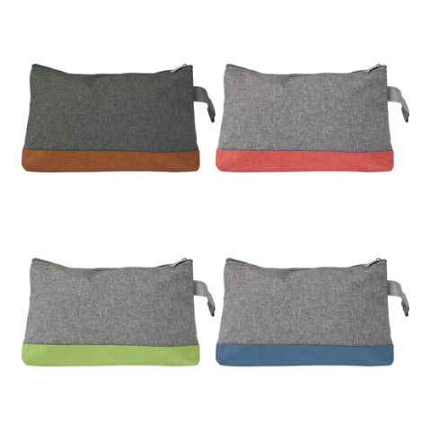 Trousse de toilette en polycanevas orange | sans marquage | non disponible | non disponible