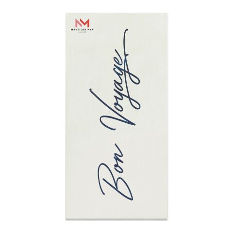 VINGA Drap de plage pour transat blanc-bleu | sans marquage | non disponible | non disponible | non disponible