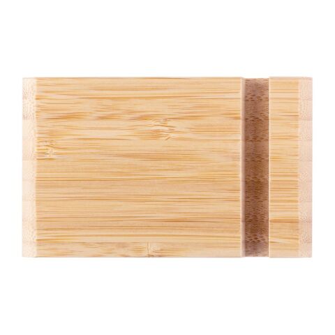 HABER. Support de téléphone portable en bambou Beige | sans marquage