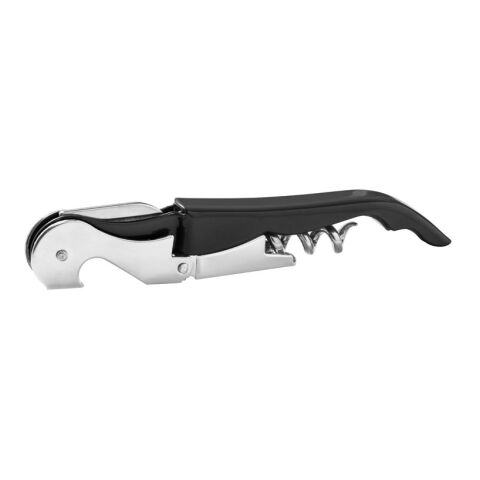 MALBEC. Tire-bouchon en métal et PP Noir | sans marquage