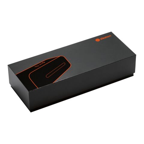 THUNDER. Haut-parleur portable avec microphone gris anthracite | sans marquage