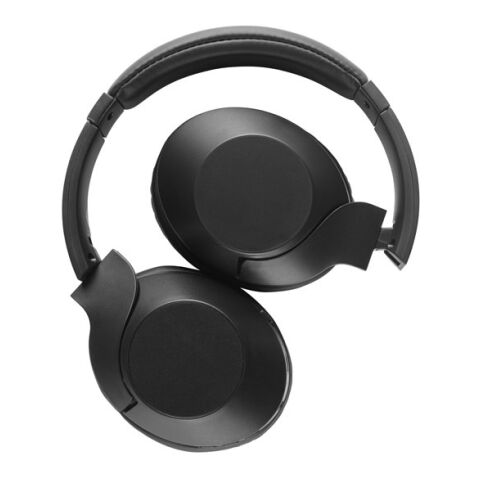 HENDRIX. Casque sans fil pliable avec 20h d&#039;autonomie en ABS recyclé (100 % rABS) Noir | sans marquage