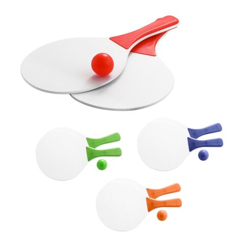 FILIPINAS. Raquettes de plage en MDF Bleu | sans marquage