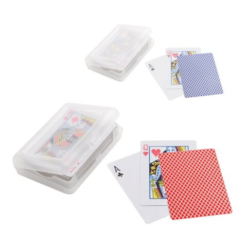 JOHAN. 54 cartes à jouer Bleu | sans marquage