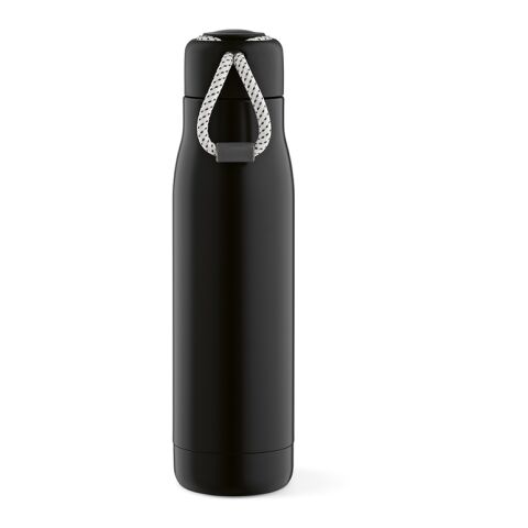 Bouteille / Gourde Lena Acier inoxydable recyclé 570 ml Noir | sans marquage