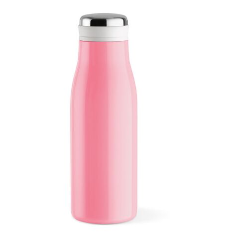 Bouteille / Gourde Arkansas 350 Acier inoxydable recyclé 400 ml Rose clair | sans marquage