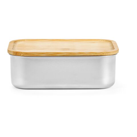Lunch Box Warhol en bambou 740 ml Argent | sans marquage
