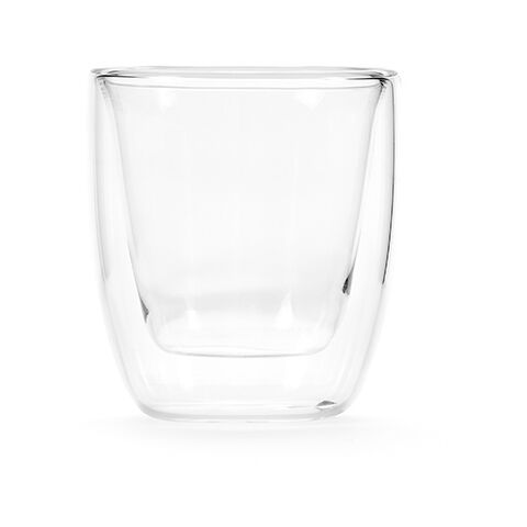Mug Meuse 75 en verre borosilicate 70 ml Transparent | sans marquage