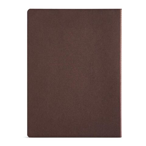 Bloc-notes Bronte A5 Papier recyclé 70 gsm marron | sans marquage
