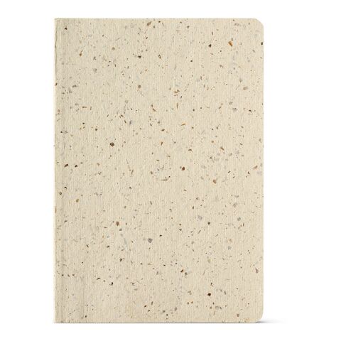Bloc-notes Chaucer A5 Papier recyclé 80 g/m Brun clair | sans marquage | A5