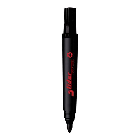 BIC® Permanent Marker Ecolutions® noir | Sérigraphie 1 couleur | Corps-Avant | 45.00 mm x 65.00 mm
