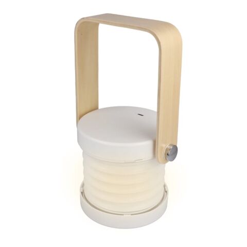 Lampe LED multifonctionnelle Coollux avec poignée en bambou Blanc | sans marquage | non disponible | non disponible