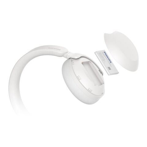 Casque supra-auriculaire ANC Philips TAH8000E Blanc | Transfert numérique | poche | 55 mm x 50 mm