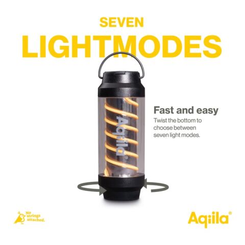 Lampe de camping et lampe de poche Aqiila Lightbird G1 Noir