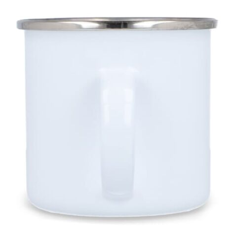 Tasse en émail 350ml Blanc