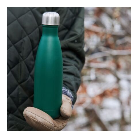 Sagaform Nils Bouteille en acier poudré 500ml Vert foncé | sans marquage | non disponible | non disponible | non disponible