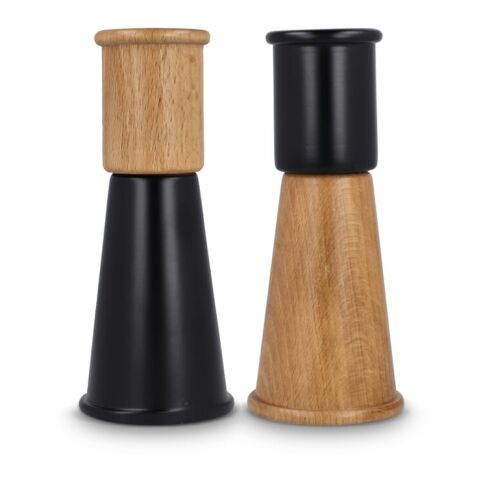 Sagaform Gurken Set de moulins à sel et à poivre, petit format, 15 cm Noir | sans marquage | non disponible | non disponible