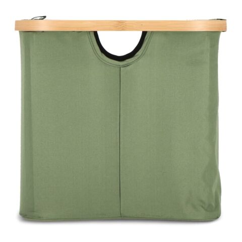Panier pliant InSideOut avec couvercle Sogne 40.5 x 33 x 30cm Vert olive | sans marquage | non disponible | non disponible