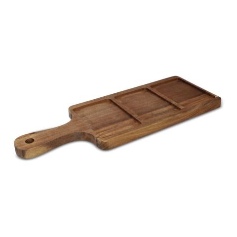 InSideOut Planche de service en bois avec 3 bols en céramique Marron | sans marquage | non disponible | non disponible